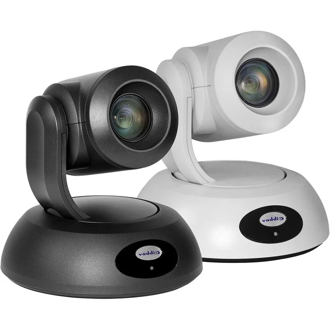 Vaddio RoboSHOT Video Conferencing Camera - 60 fps - White - 1920 x 1080 Video - Exmor R CMOS Sensor - Network (RJ-45)
