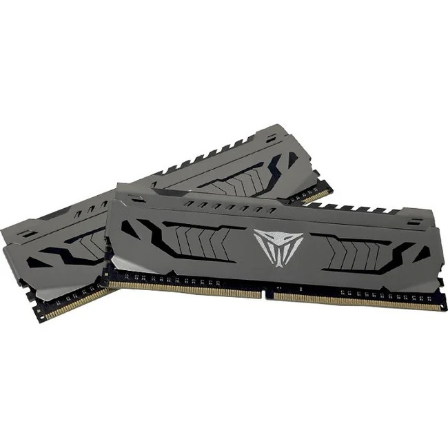 VIPER Steel 32GB (2 x 16GB) DDR4 SDRAM Memory Kit - For Motherboard - 32 GB (2 x 16GB) - DDR4-3200/PC4-25600 DDR4 SDRAM - 3200 MHz - CL15 - 1.35 V - Retail - Non-ECC - Unbuffered - 288-pin - DIMM - Lifetime Warranty