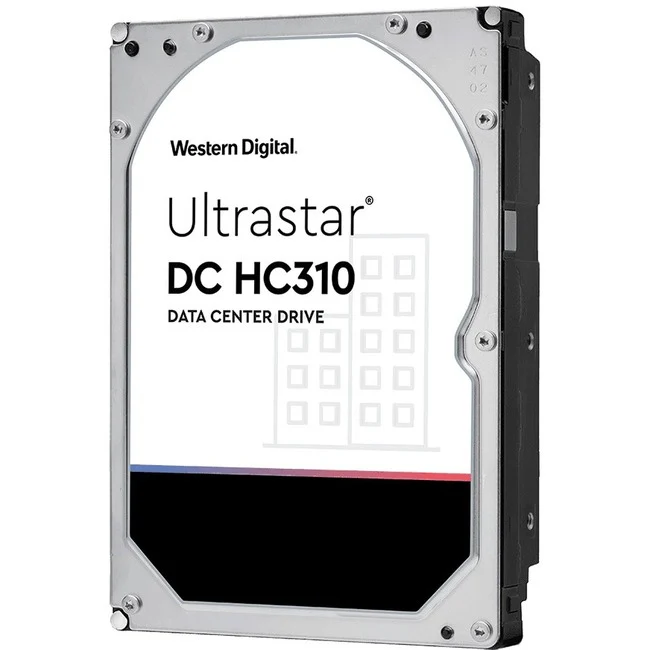 Western Digital Ultrastar DC HC310 HUS726T6TALE6L4 6 TB Hard Drive - 3.5" Internal - SATA (SATA/600) - Server Device Supported - 7200rpm - 5 Year Warranty