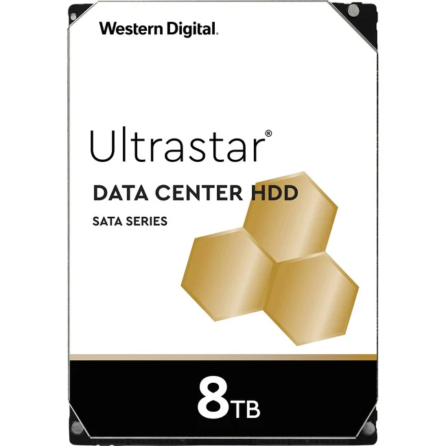 Western Digital Ultrastar DC HC320 HUS728T8TALE6L4 8 TB Hard Drive - 3.5" Internal - SATA (SATA/600) - Server Device Supported - 7200rpm - 5 Year Warranty