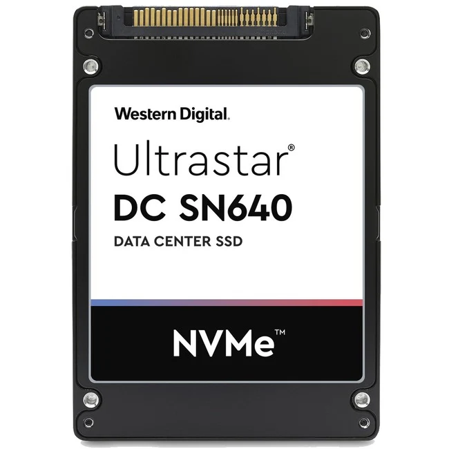 Western Digital Ultrastar DC SN640 WUS4CB064D7P3E3 6.25 TB Solid State Drive - 2.5" Internal - PCI Express NVMe (PCI Express NVMe 3.1 x4) - Mixed Use - Storage System Device Supported - 2 DWPD - 23920.64 TB TBW - 3100 MB/s Maximum Read Transfer Rate - 256