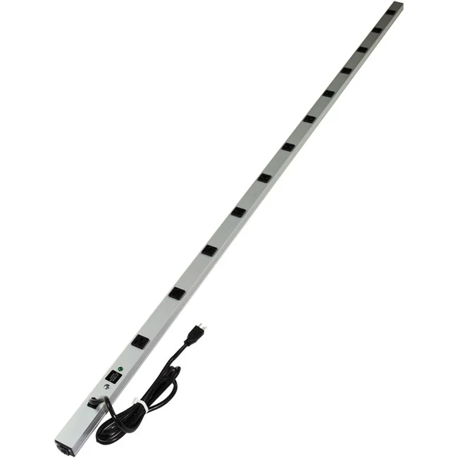 Wiremold CabinetMATE 12-Outlet Surge Suppressor/Protector - 12 x AC Power - 6 ft - TAA Compliant
