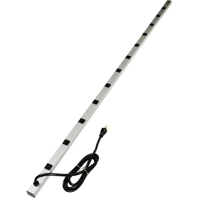 Wiremold CabinetMATE 12-Outlet Surge Suppressor/Protector - 12 x NEMA 5-20R - 15 ft - TAA Compliant