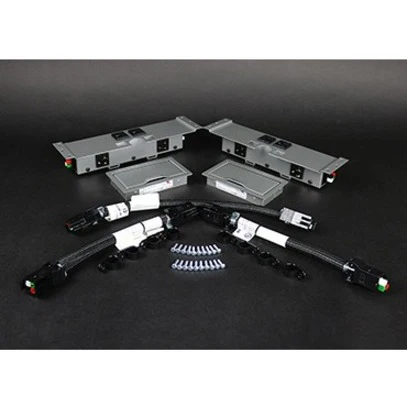 Wiremold Modular Power and Double Work Surface Portal Quick Kit for 5' Table